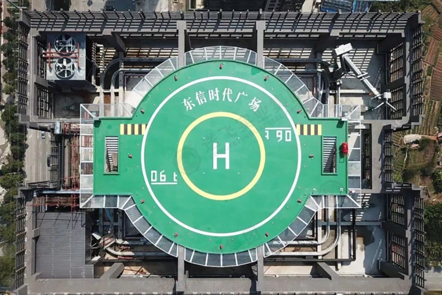 直升機(jī)停機(jī)坪機(jī)場(chǎng)標(biāo)志顏色是固定的嗎？都有哪些？